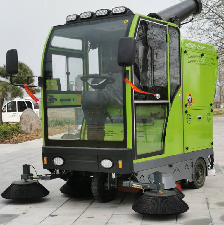 呼和浩特道路清洁广泛应用电动环卫清扫车